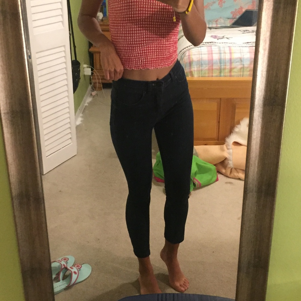 BDG high rise twig ankle jean